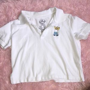 Bart Simpson crop top